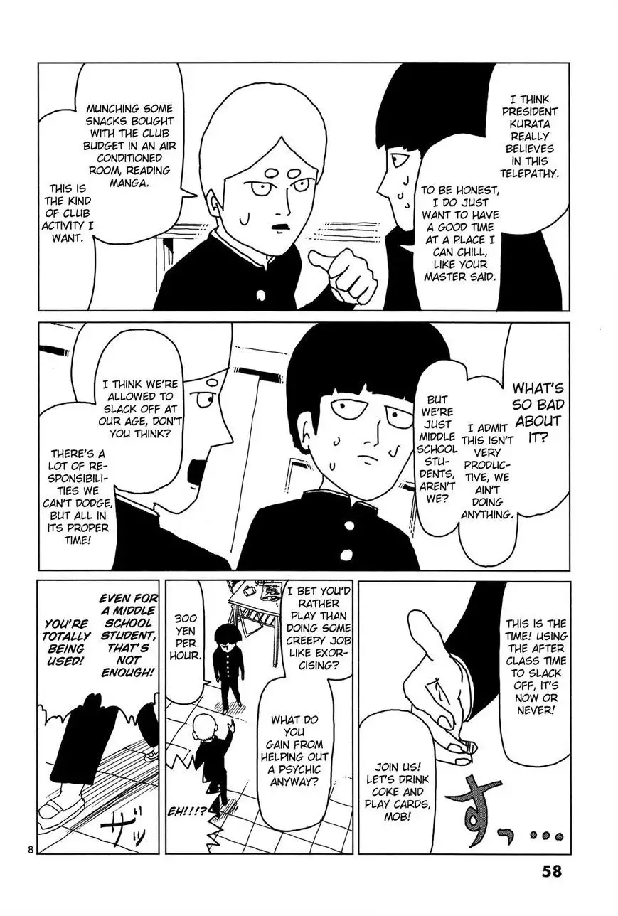 Mob Psycho 100 Chapter 4 8